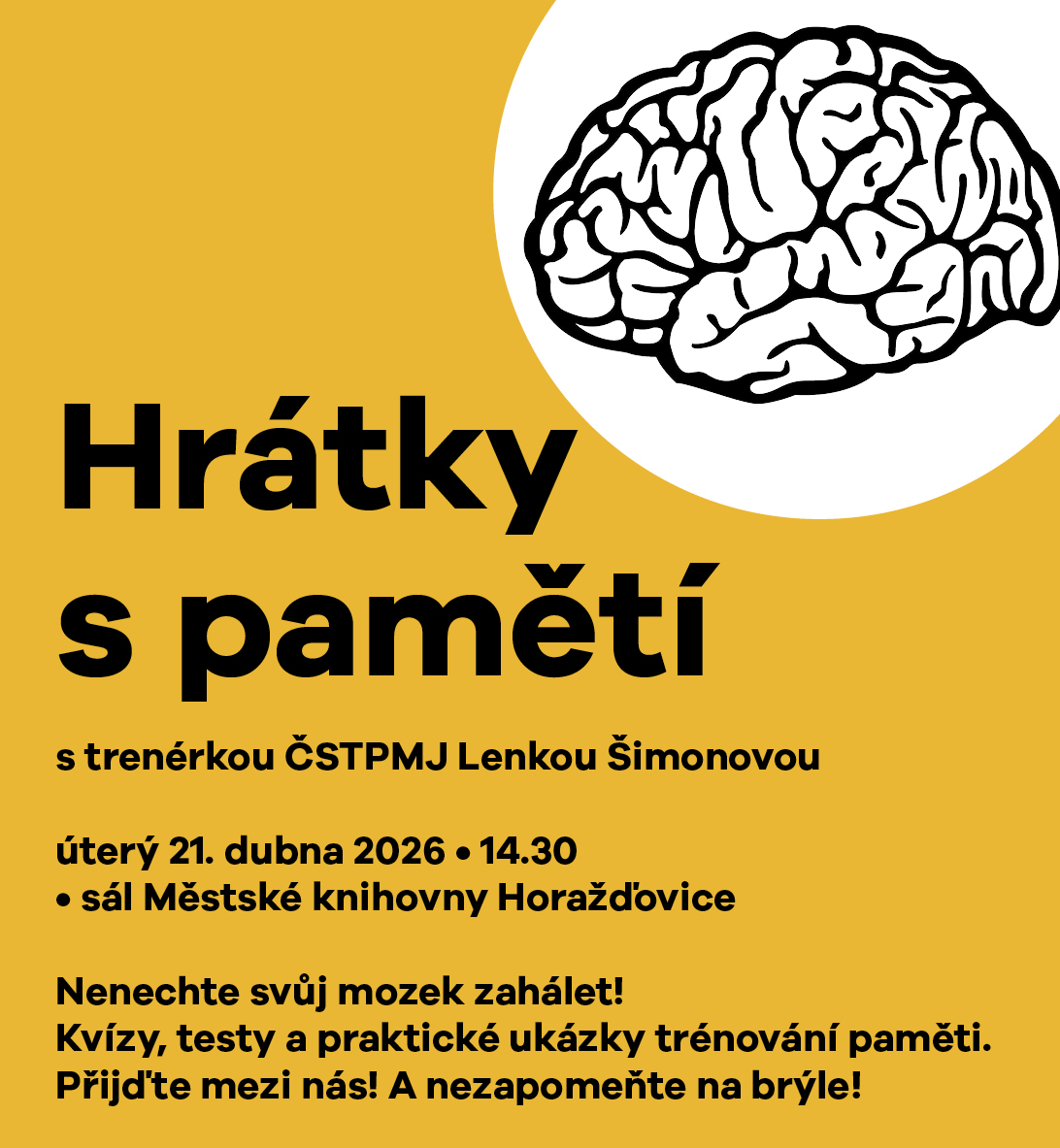 Banner Hrátky s pamětí